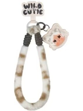 pop mart crybaby wild but cutie phone charm vanilla cutie